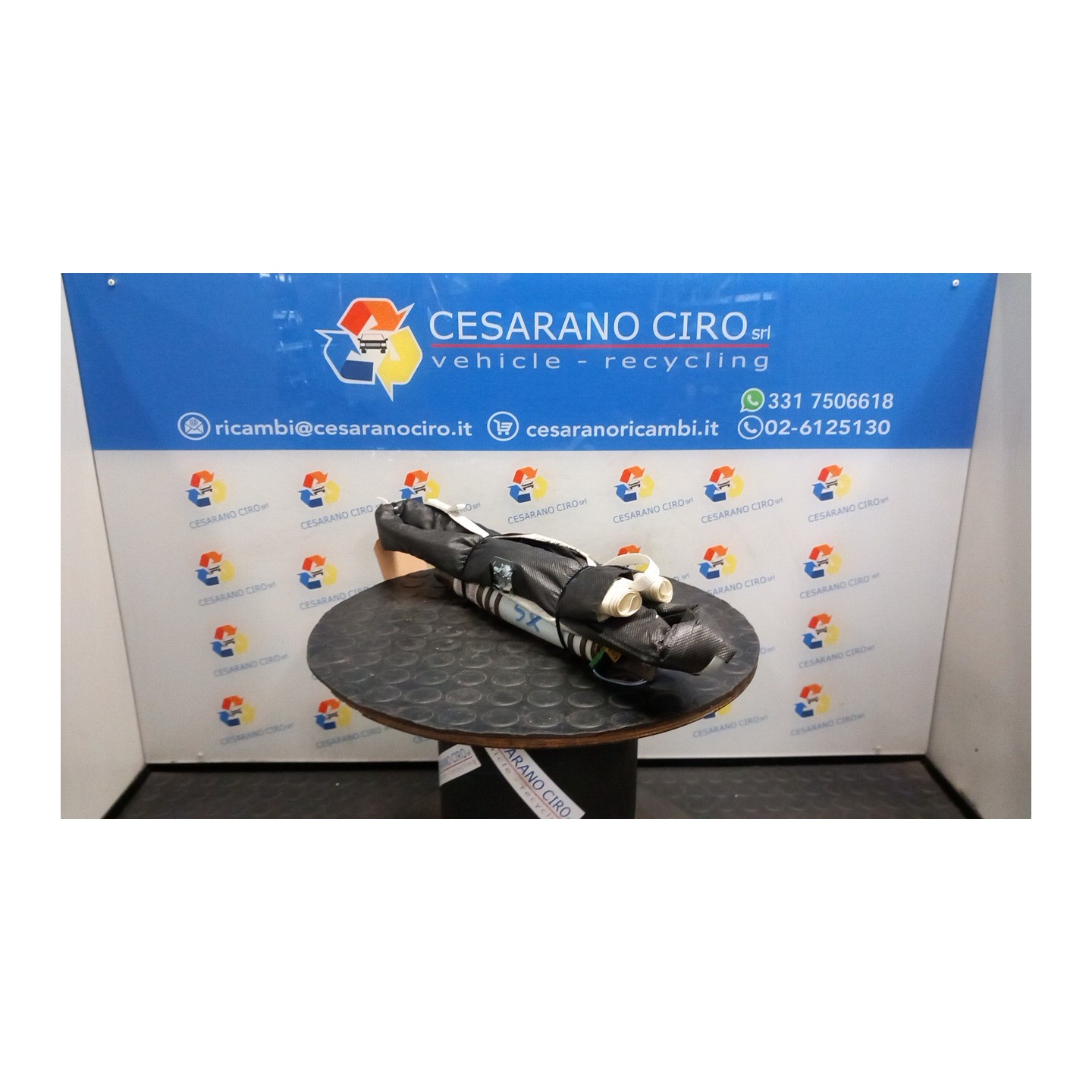 DISPOSITIVO AIRBAG A TENDINA SX. 019 RENAULT SCENIC 3A SERIE (04/09-10/13) F9QN8 985P10013R
