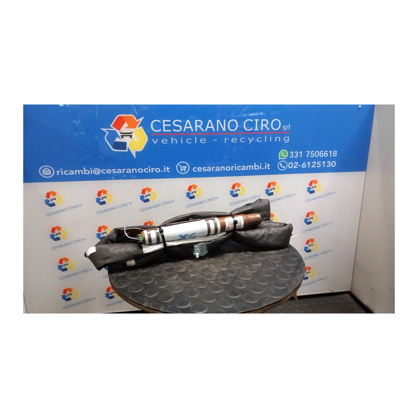 DISPOSITIVO AIRBAG A TENDINA SX. 019 RENAULT SCENIC 3A SERIE (04/09-10/13) F9QN8 985P10013R