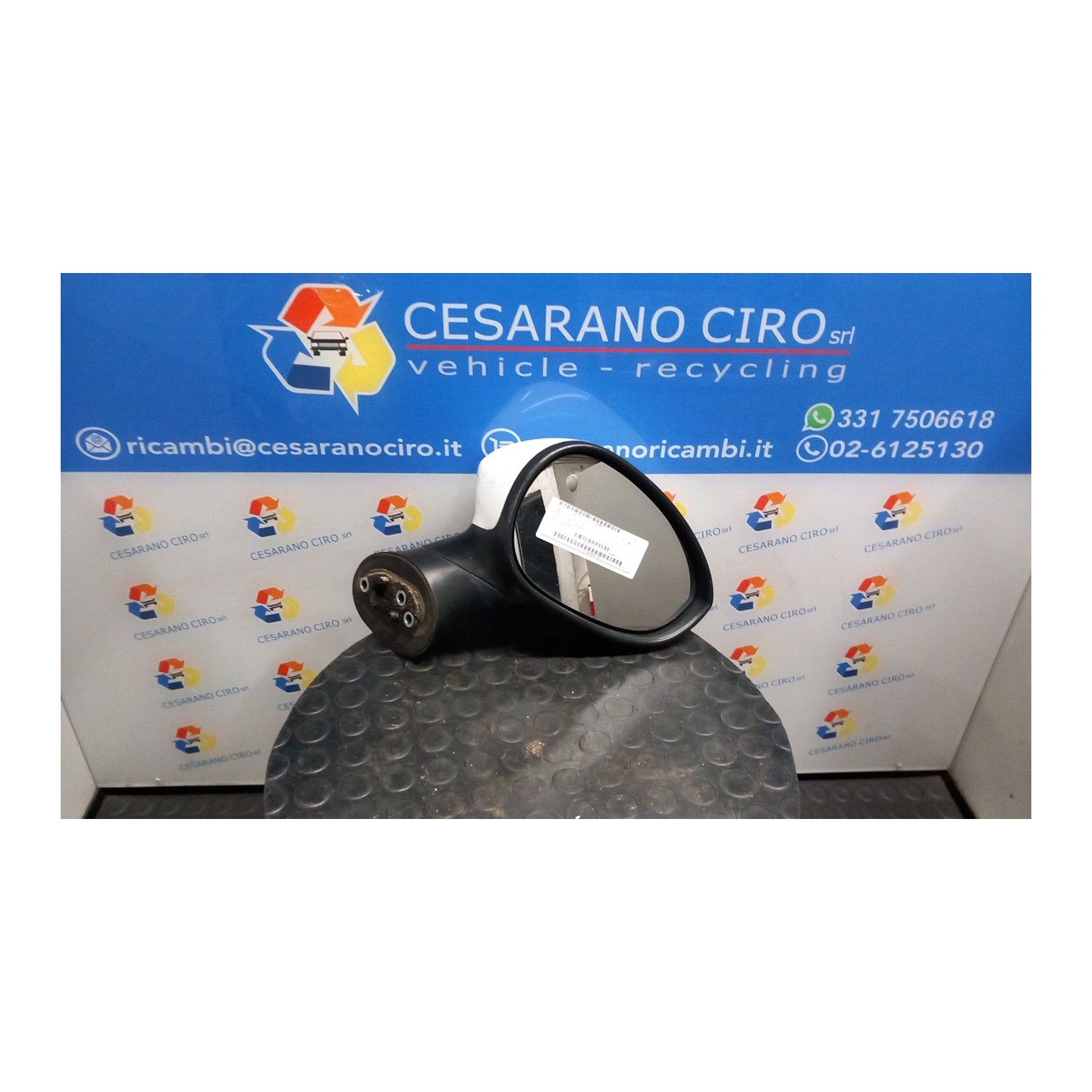 RETROVISORE EST. REGOLAZ. ELETTR. DX. 055 FIAT GRANDE PUNTO (4C) (05/08-01/11 350A1000 735465557