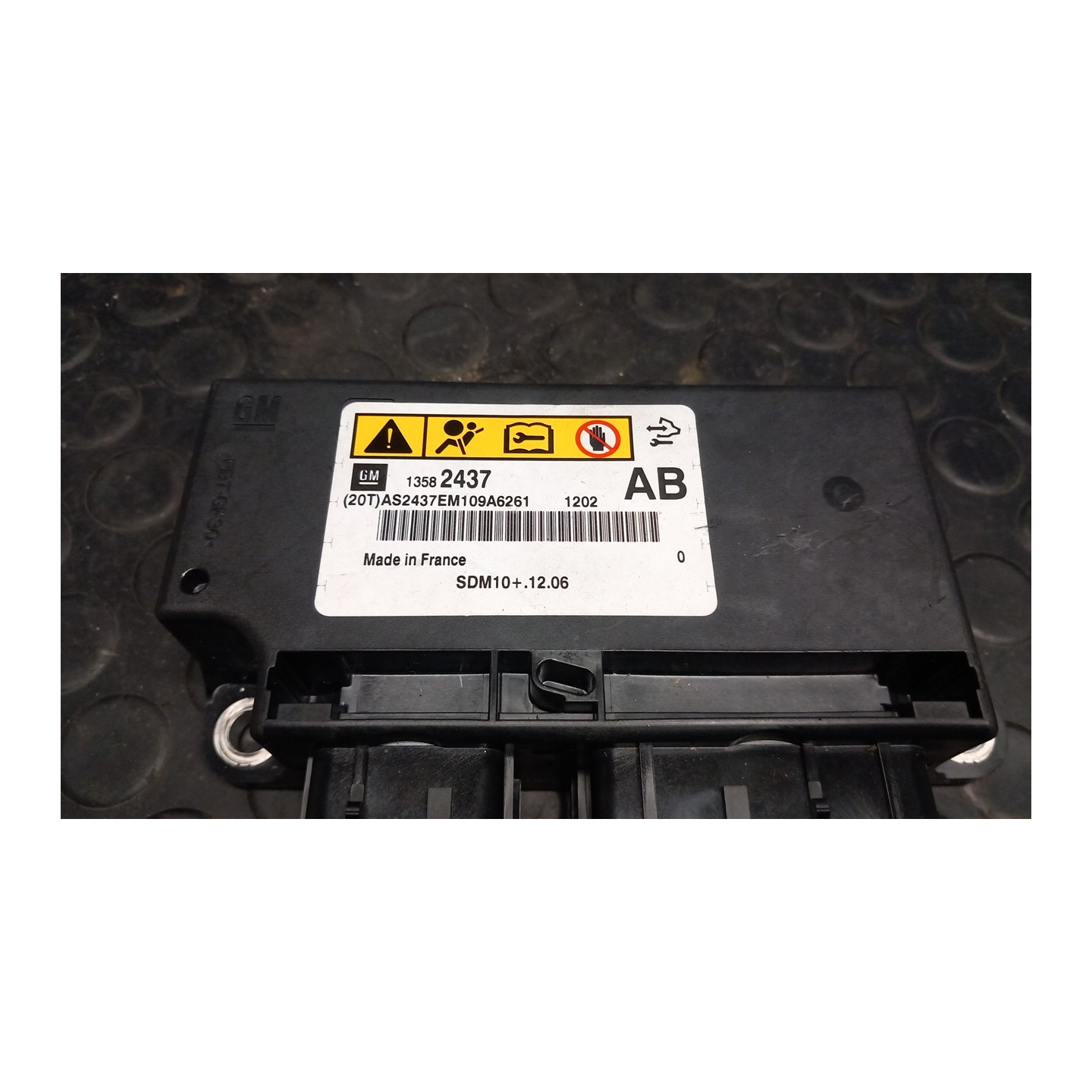 CENTRALINA COMANDO AIRBAG 061 OPEL MERIVA (S10) (04/10-) A14XER 13576859