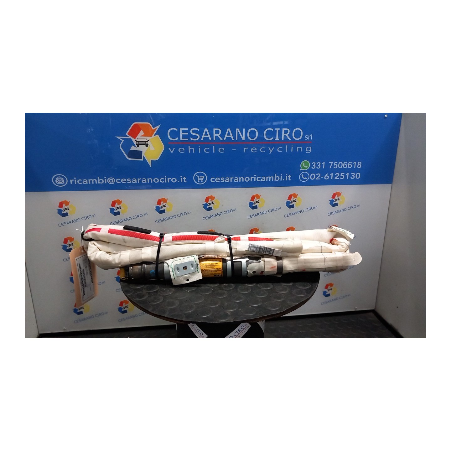 DISPOSITIVO AIRBAG A TENDINA SX. 084 TOYOTA RAV 4 3A SERIE (01/06-10/10) 2ADFHV 6218042040