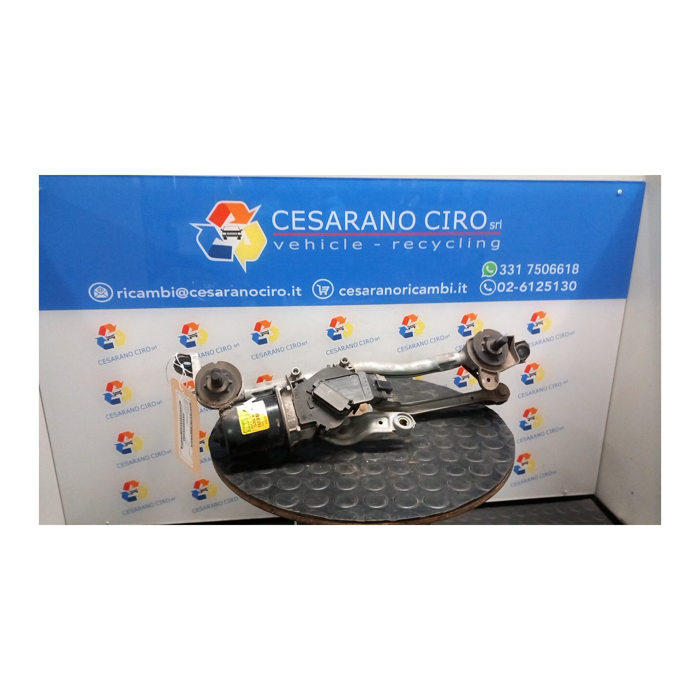 MECCANISMO TERGIPARABREZZA CON MOTORINO 085 NISSAN NOTE (E11E) (02/06-09/13) CR14 288009U100