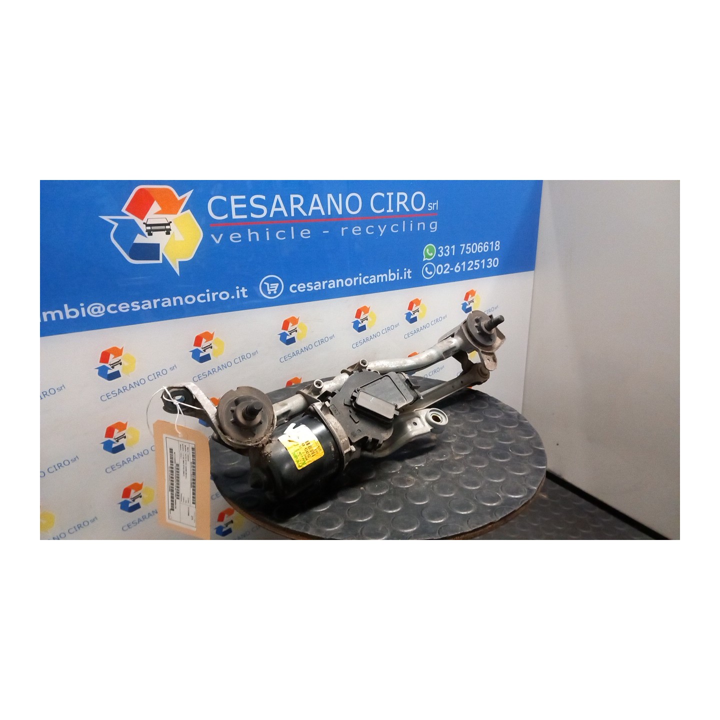 MECCANISMO TERGIPARABREZZA CON MOTORINO 085 NISSAN NOTE (E11E) (02/06-09/13) CR14 288009U100