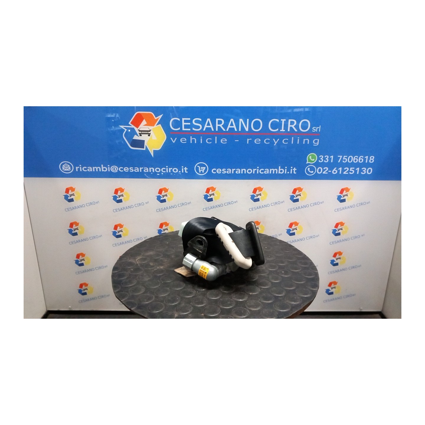 CINTURA DI SICUREZZA ANT. C/PRETENSIONATORE DX. 092 MAZDA MAZDA 2 2A SERIE (08/07-12/14 ZJ D65157L30F01