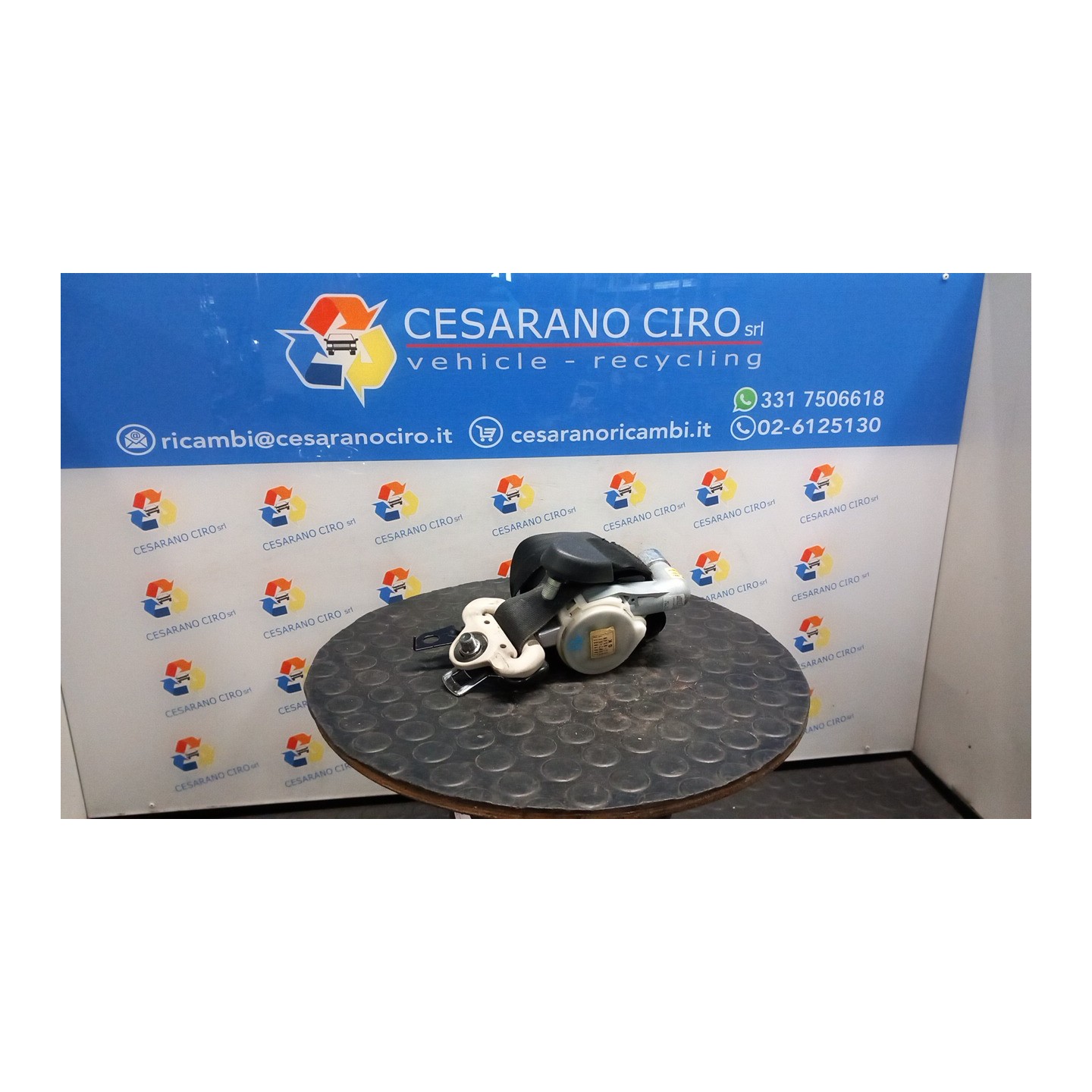 CINTURA DI SICUREZZA ANT. C/PRETENSIONATORE SX. 093 MAZDA MAZDA 2 2A SERIE (08/07-12/14 ZJ D65157L90F01