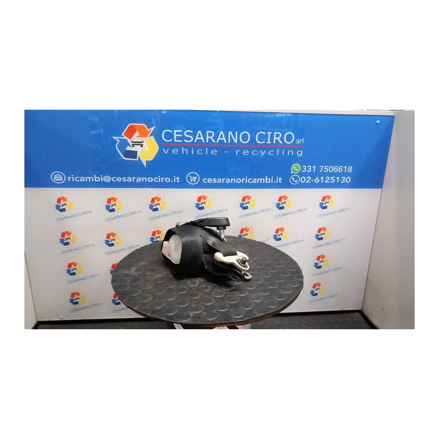 CINTURA DI SICUREZZA ANT. C/PRETENSIONATORE SX. 093 MAZDA MAZDA 2 2A SERIE (08/07-12/14 ZJ D65157L90F01