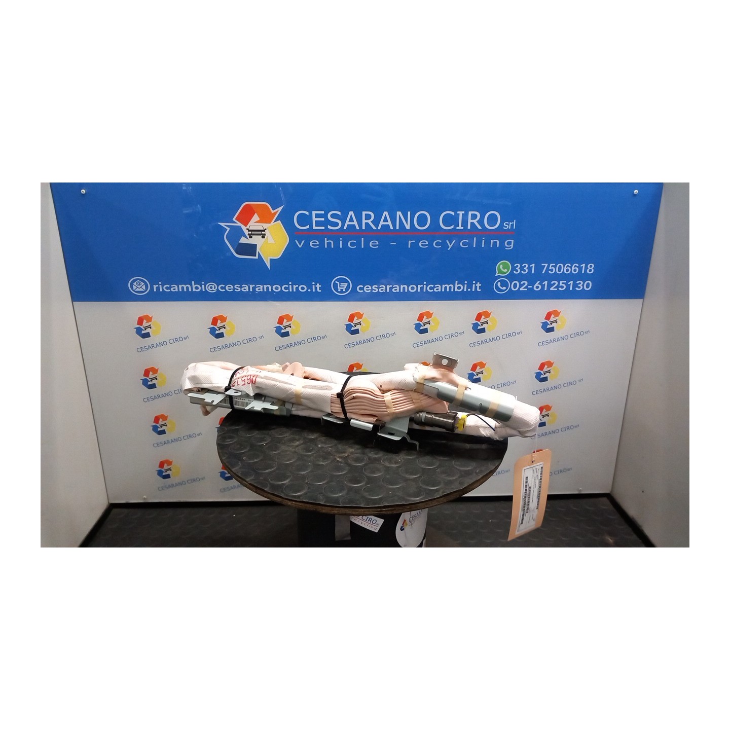 DISPOSITIVO AIRBAG A TENDINA DX. 095 MAZDA MAZDA 2 2A SERIE (08/07-12/14 ZJ D65157KM0F