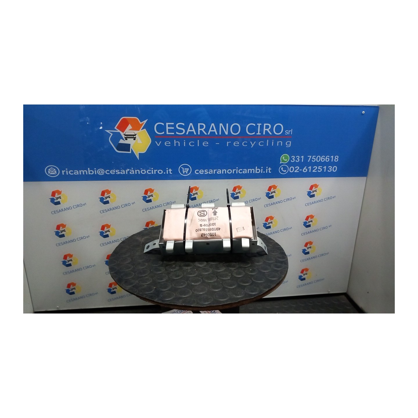 DISPOSITIVO AIRBAG LATO PASSEGGERO 098 MAZDA MAZDA 2 2A SERIE (08/07-12/14 ZJ DF7157K50