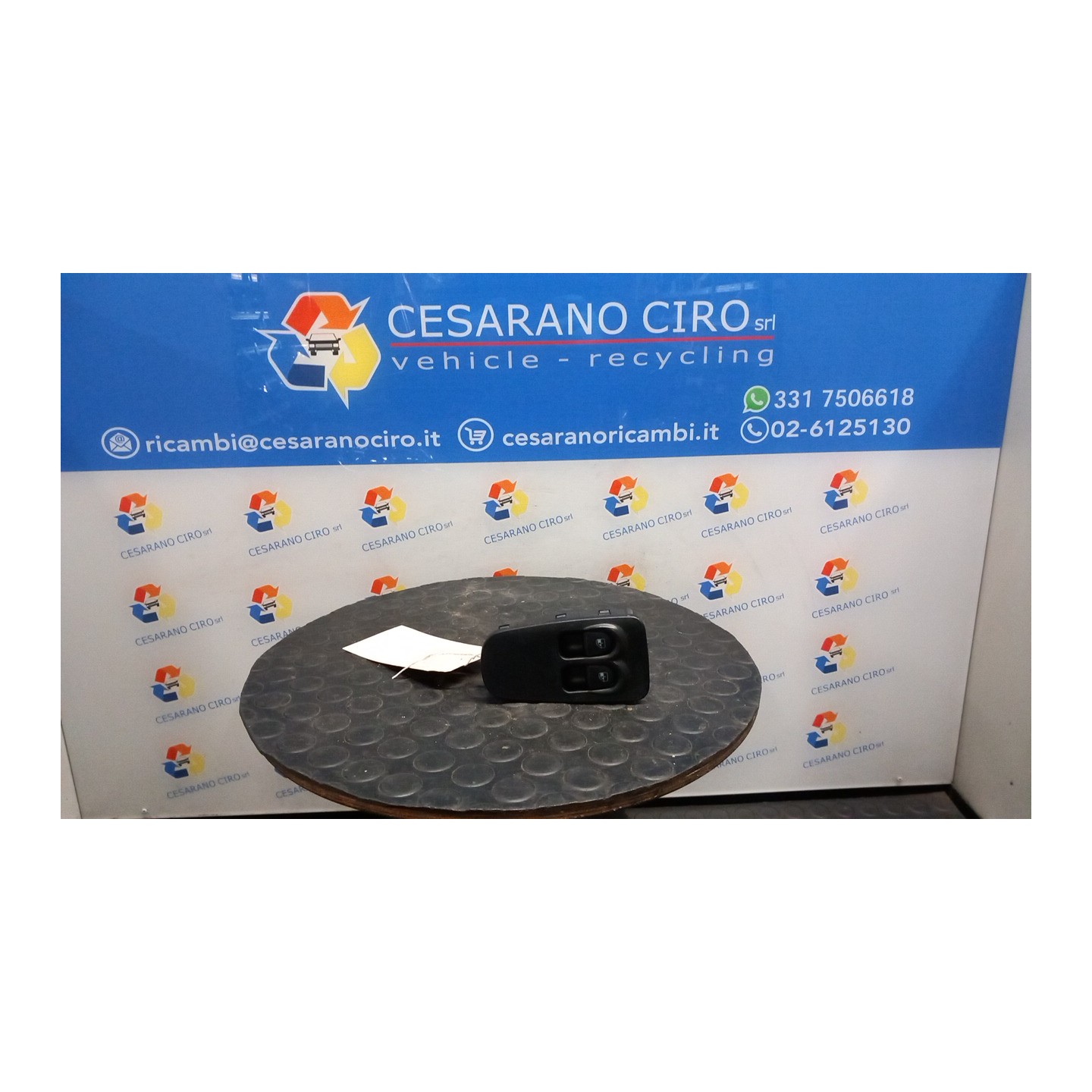 BLOCCO COMANDI ALZACRISTALLI E RETROVISORI EST. SX. 112 LANCIA YPSILON (TE) (09/06-12/08) 188A4000 735360605