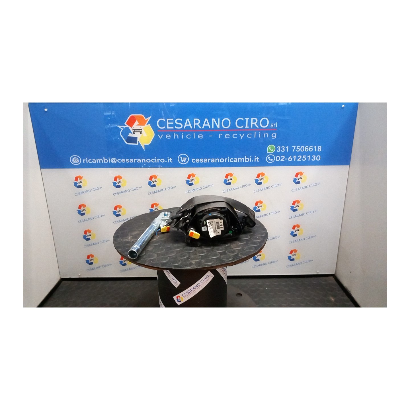 CINTURA DI SICUREZZA ANT. SX. 114 CHEVROLET (DAEWOO) AVEO (T300) (05/11-) A12XER 95987790