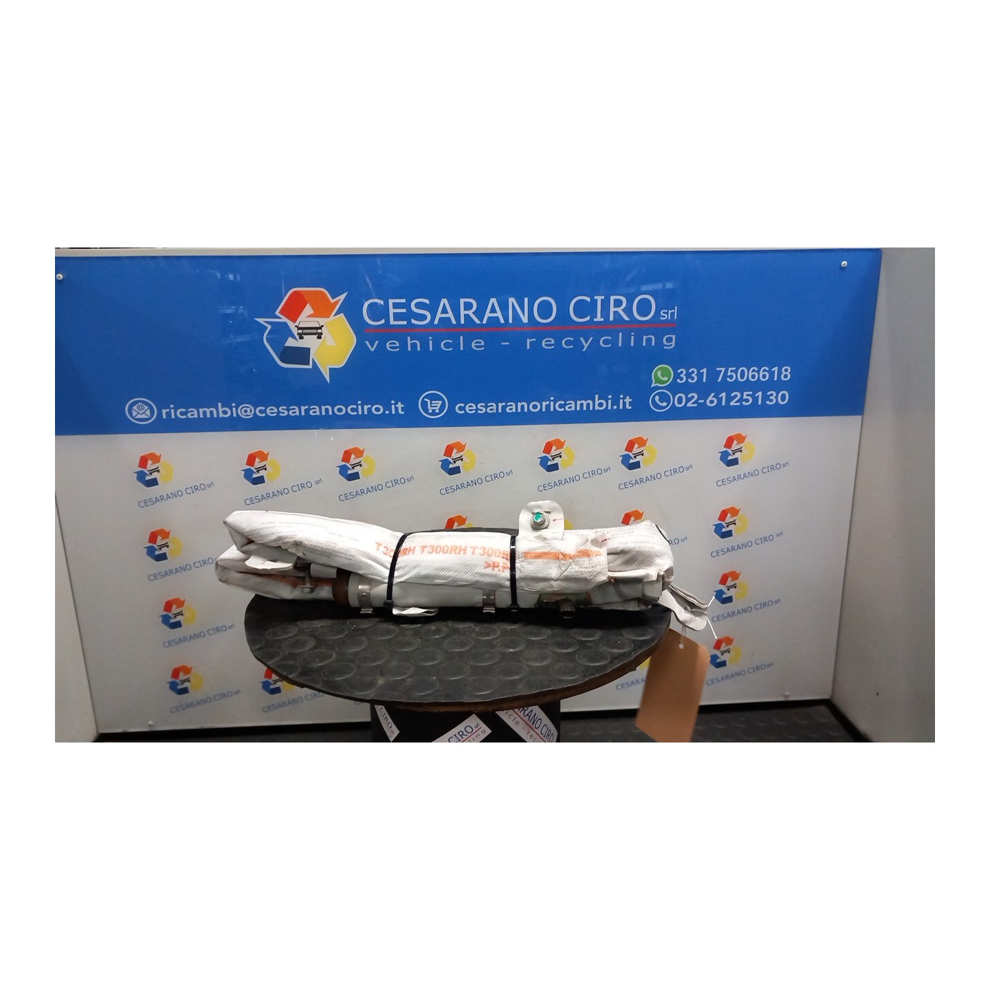 DISPOSITIVO AIRBAG A TENDINA DX. 117 CHEVROLET (DAEWOO) AVEO (T300) (05/11-) A12XER 95183635