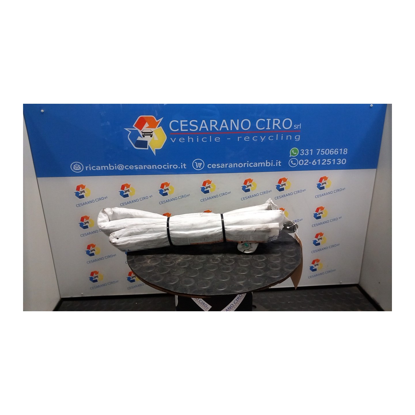 DISPOSITIVO AIRBAG A TENDINA SX. 118 CHEVROLET (DAEWOO) AVEO (T300) (05/11-) A12XER 95183634