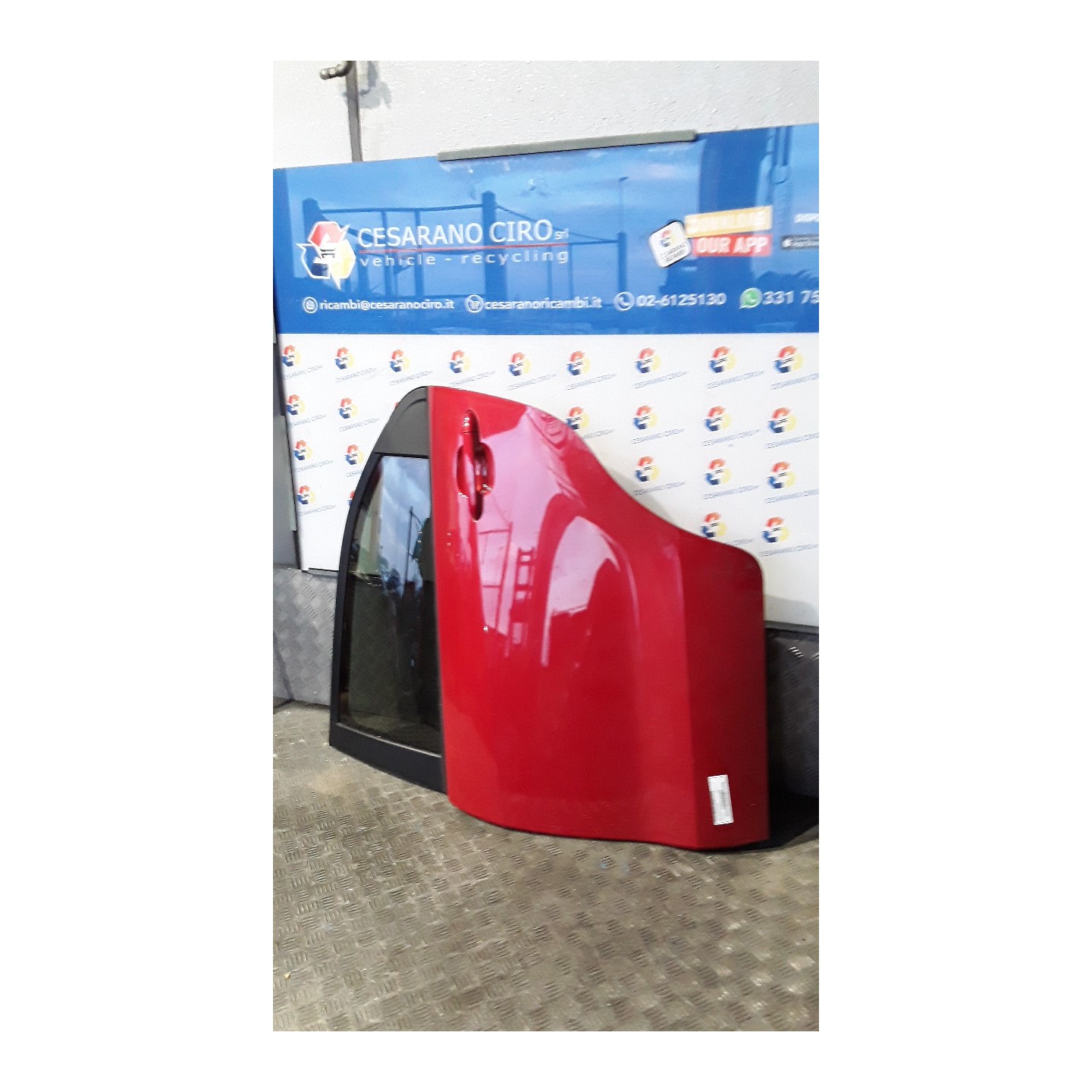 PORTA POST. SX. 125 KIA RIO 3A SERIE (08/11-09/15) G4LA 770031W210