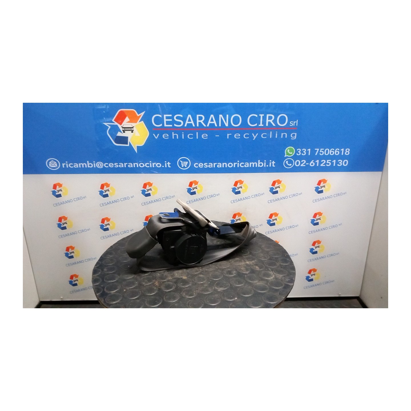 CINTURA DI SICUREZZA ANT. DX. 144 OPEL ANTARA (L07) (02/07-07/11) Z24SED 95473463