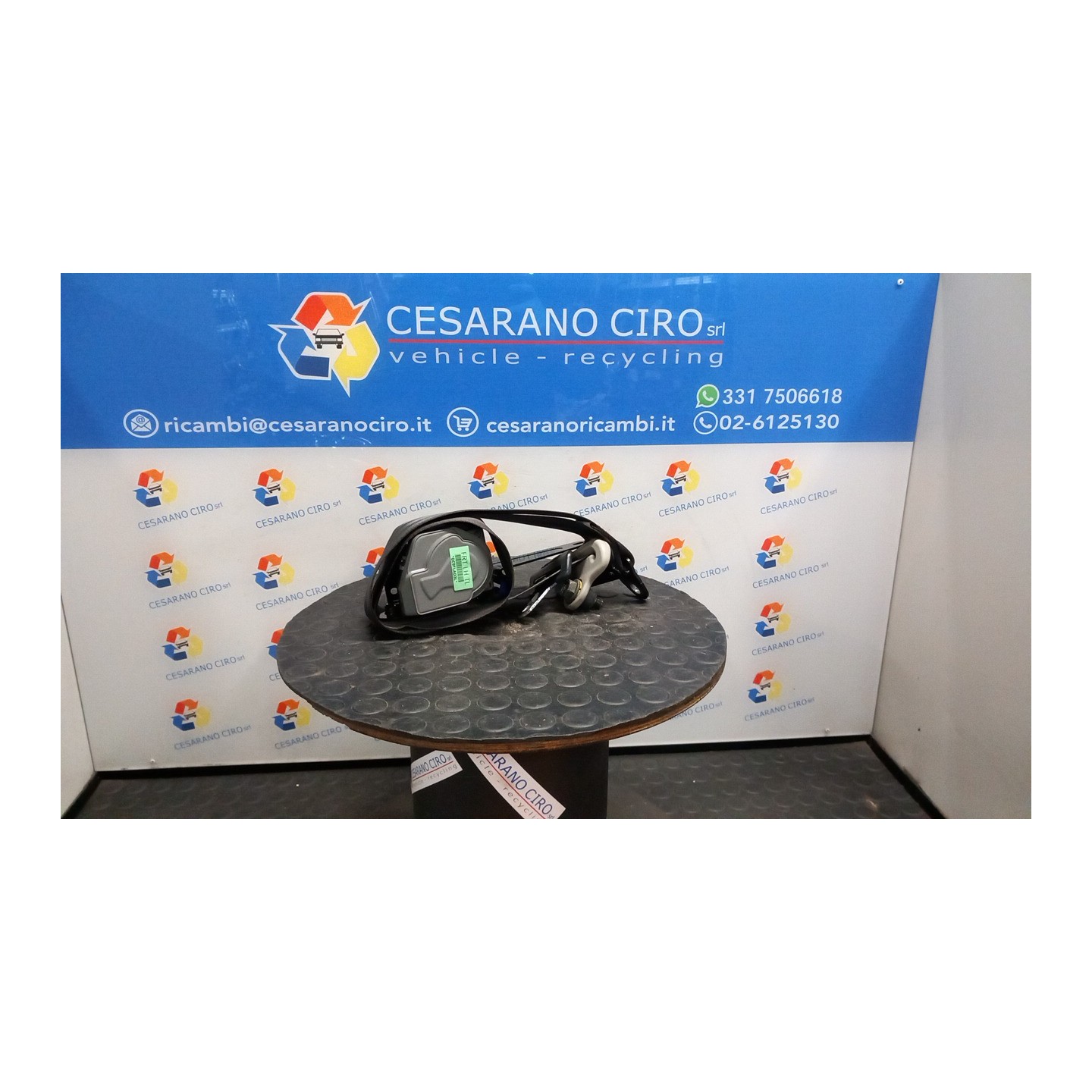 CINTURA DI SICUREZZA ANT. SX. 145 OPEL ANTARA (L07) (02/07-07/11) Z24SED 95473459