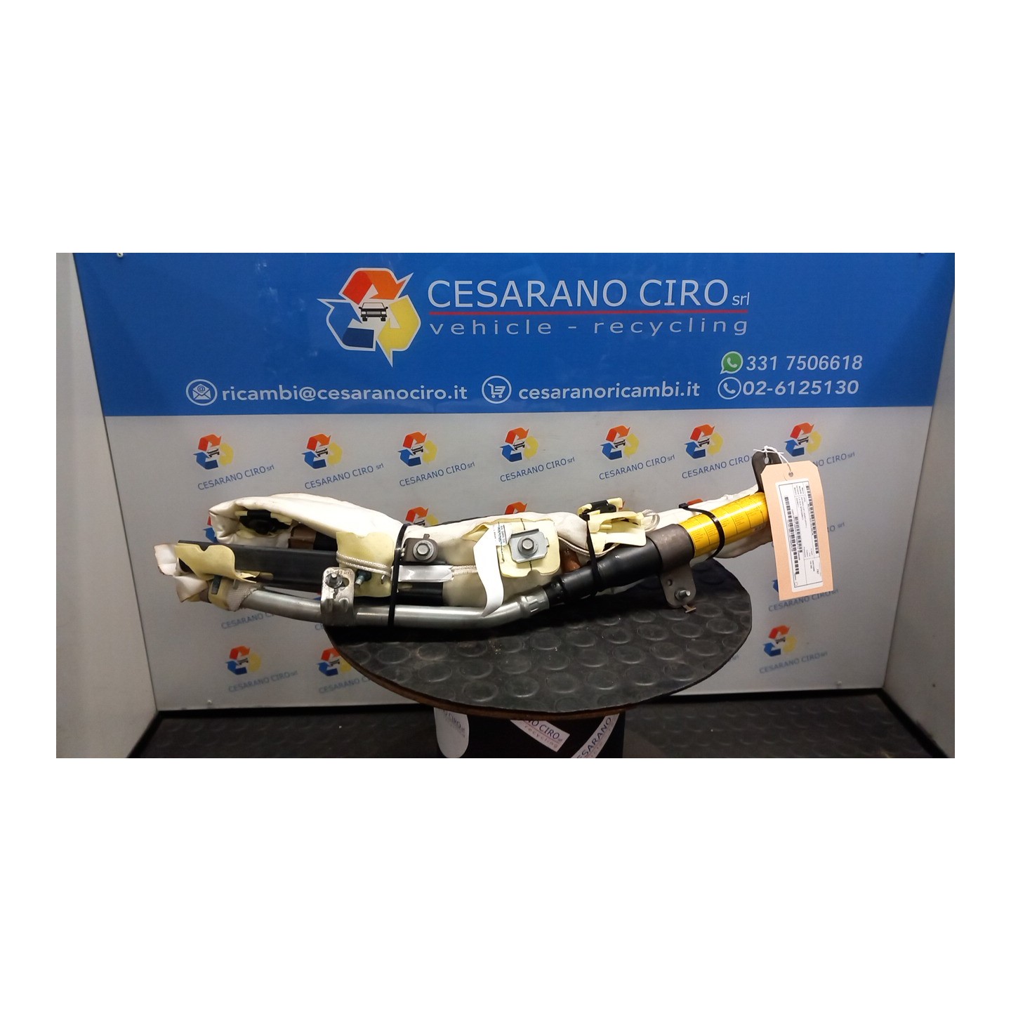 DISPOSITIVO AIRBAG A TENDINA DX. 146 OPEL ANTARA (L07) (02/07-07/11) Z24SED 95200289