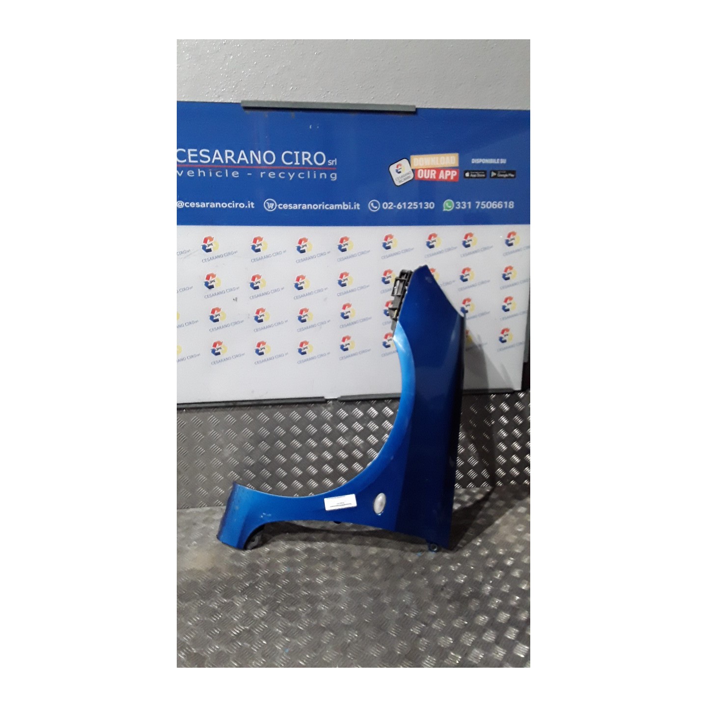 PARAFANGO ANT. SX. 151 PEUGEOT 307 (04/01-12/06) NFU 7840K8