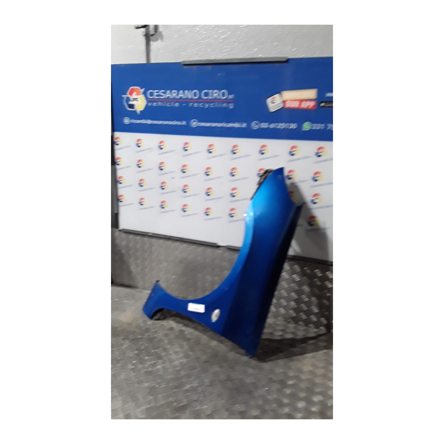 PARAFANGO ANT. SX. 151 PEUGEOT 307 (04/01-12/06) NFU 7840K8