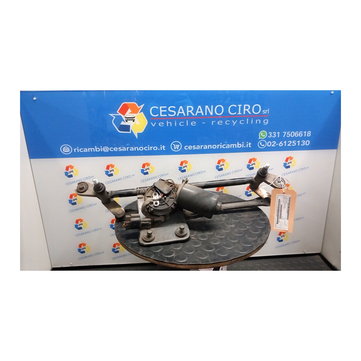 MECCANISMO TERGIPARABREZZA CON MOTORINO 162 HYUNDAI MATRIX (09/01-05/06) G4ED 9812017000