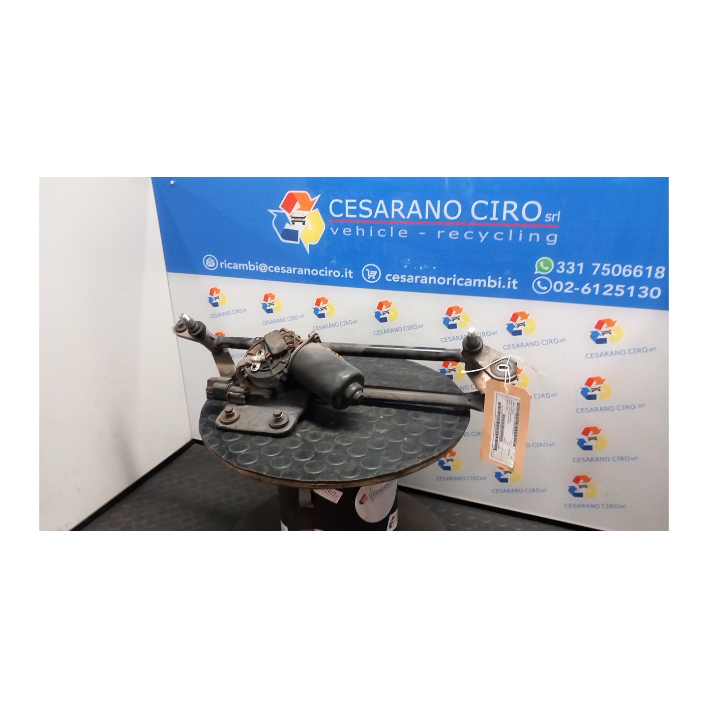 MECCANISMO TERGIPARABREZZA CON MOTORINO 162 HYUNDAI MATRIX (09/01-05/06) G4ED 9812017000