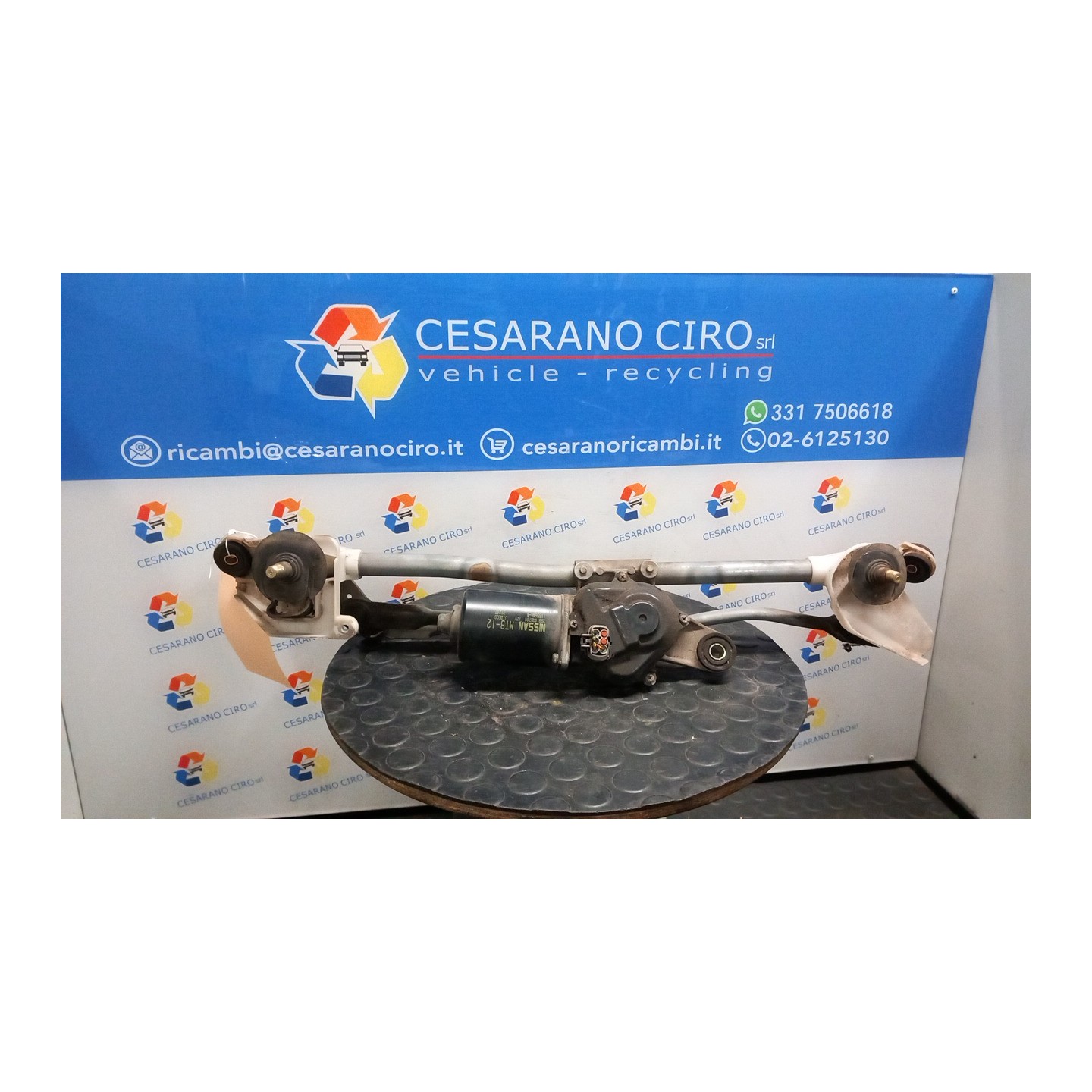 MOTORINO TERGIPARABREZZA 009 NISSAN MICRA (K12E) (11/02-05/06) CR12 28810AX70A