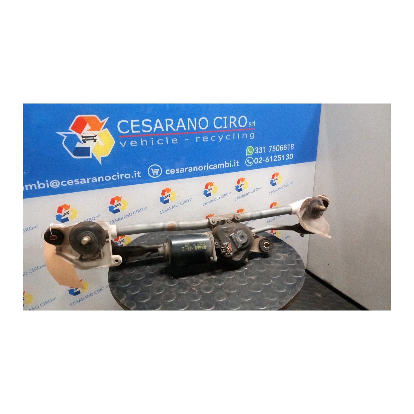 MOTORINO TERGIPARABREZZA 009 NISSAN MICRA (K12E) (11/02-05/06) CR12 28810AX70A