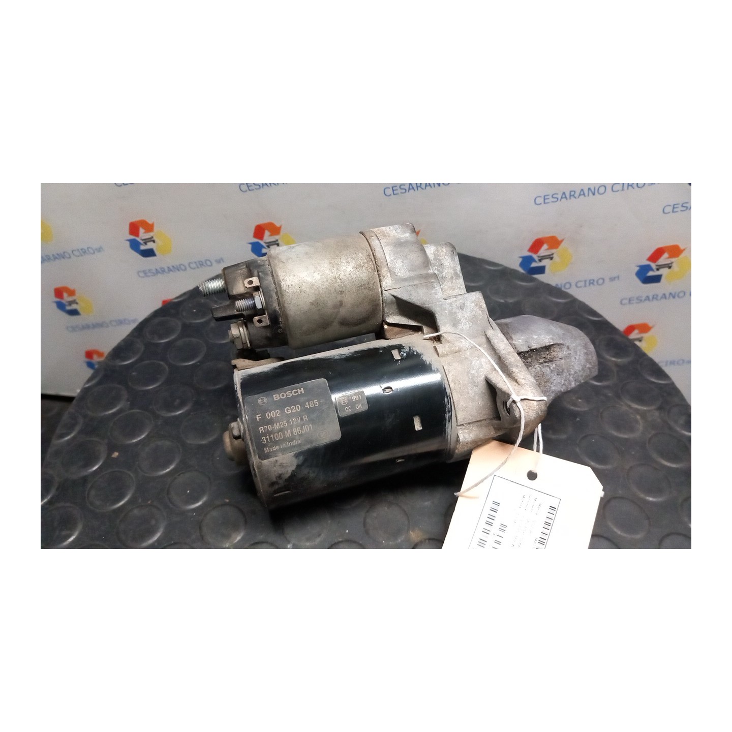 MOTORINO AVVIAMENTO 033 SUZUKI SPLASH (02/08-10/15) D13A 31100M86J01000