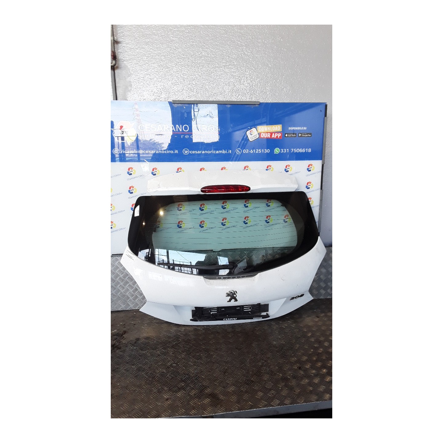 PORTELLO POST. 051 PEUGEOT 208 (01/12-11/15) HM01 9672664480