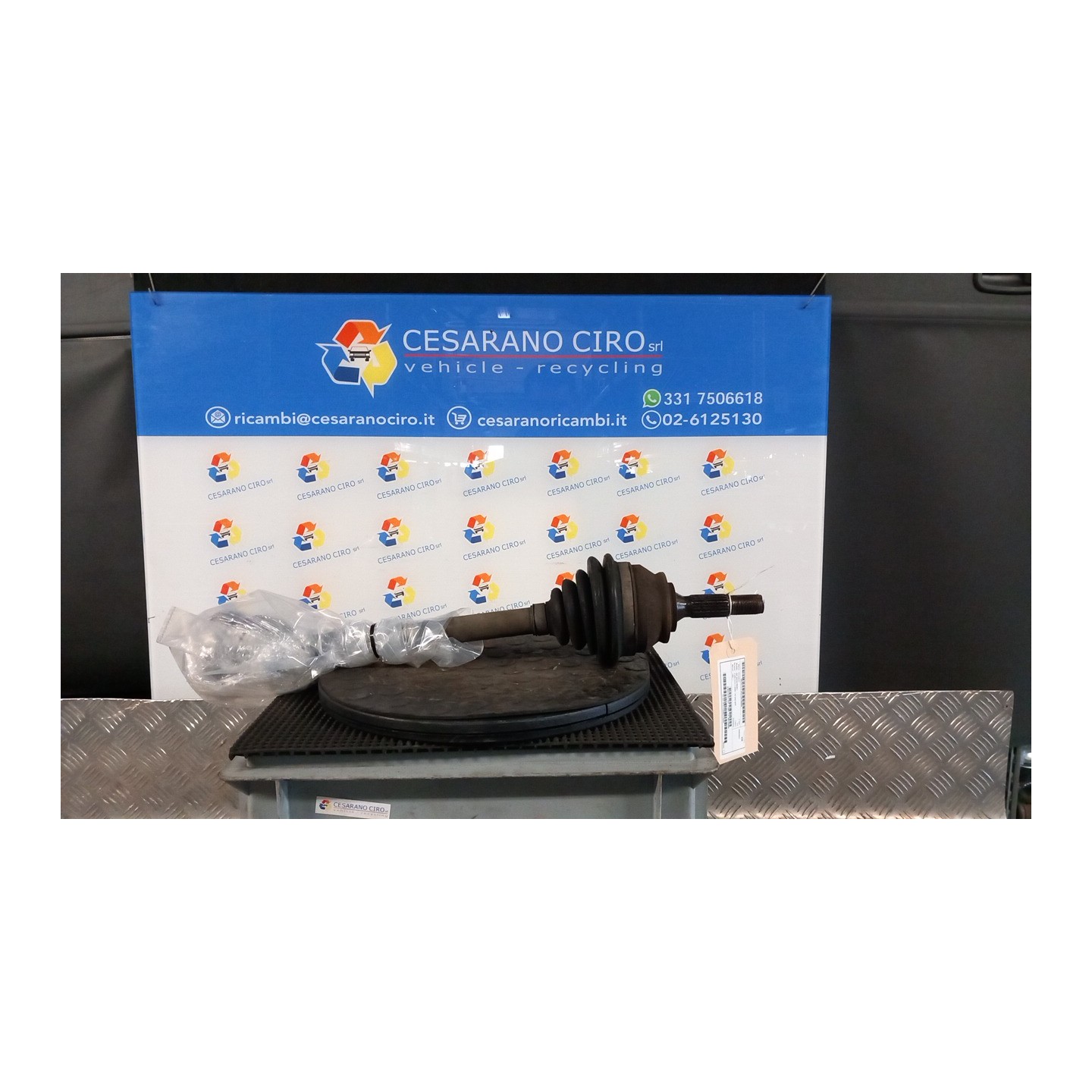 SEMIALBERO ANT. COMPL. DX. 055 PEUGEOT 208 (04/15-06/20) HN01 9801048680