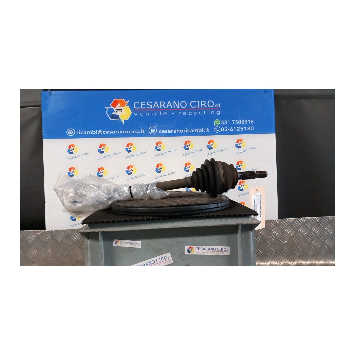 SEMIALBERO ANT. COMPL. DX. 055 PEUGEOT 208 (04/15-06/20) HN01 9801048680