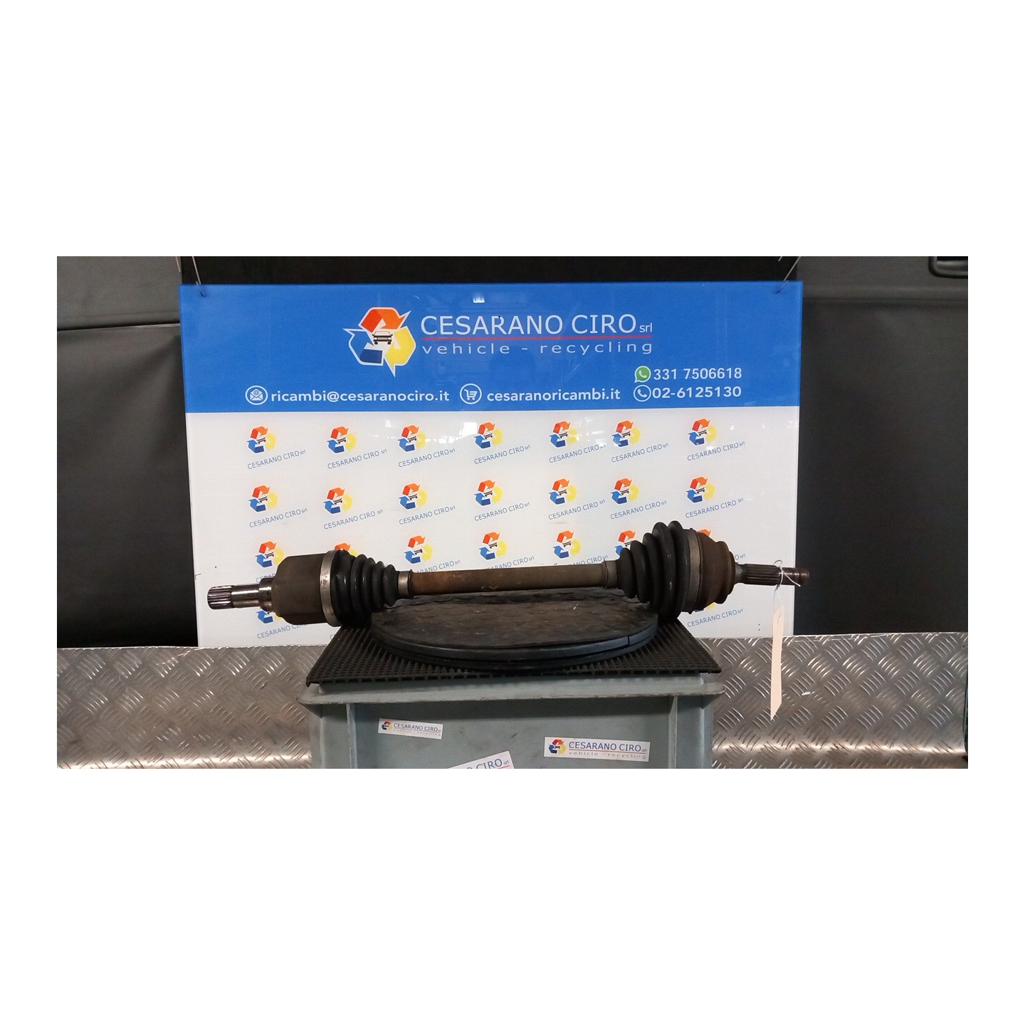 SEMIALBERO ANT. COMPL. SX. 056 PEUGEOT 208 (04/15-06/20) HN01 9801048580