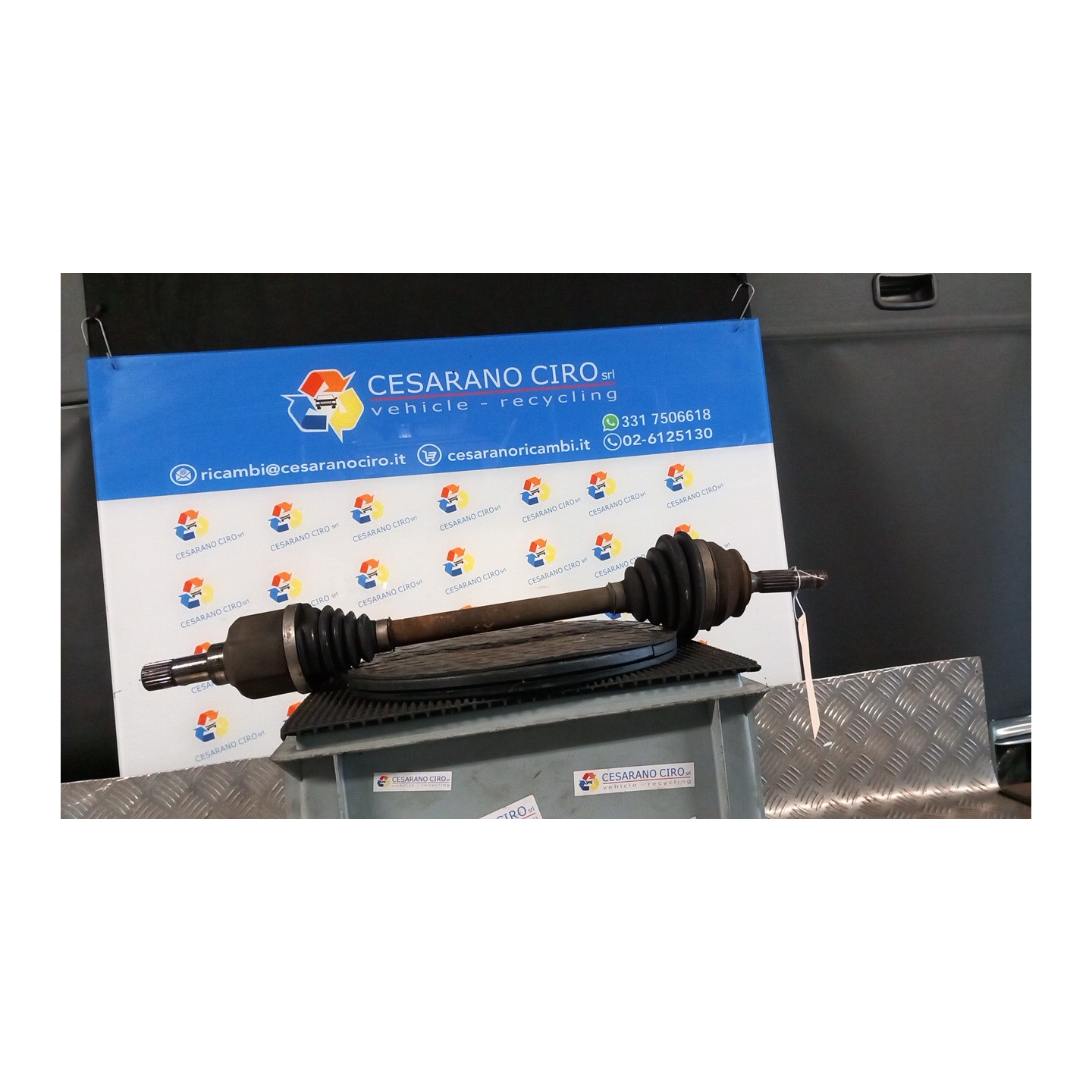 SEMIALBERO ANT. COMPL. SX. 056 PEUGEOT 208 (04/15-06/20) HN01 9801048580