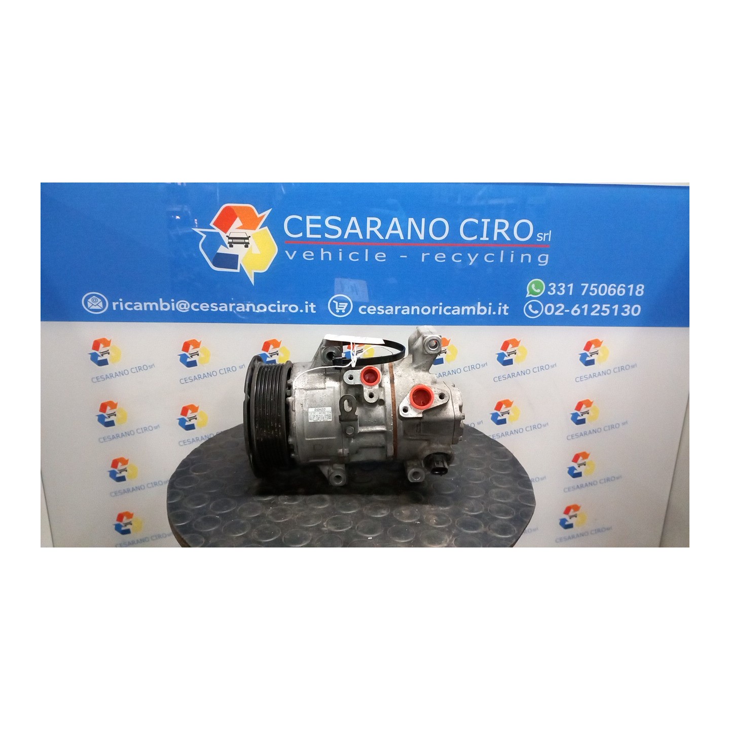 COMPRESSORE A/C 066 TOYOTA AURIS (01/07-) 1ADFTV 8831042250