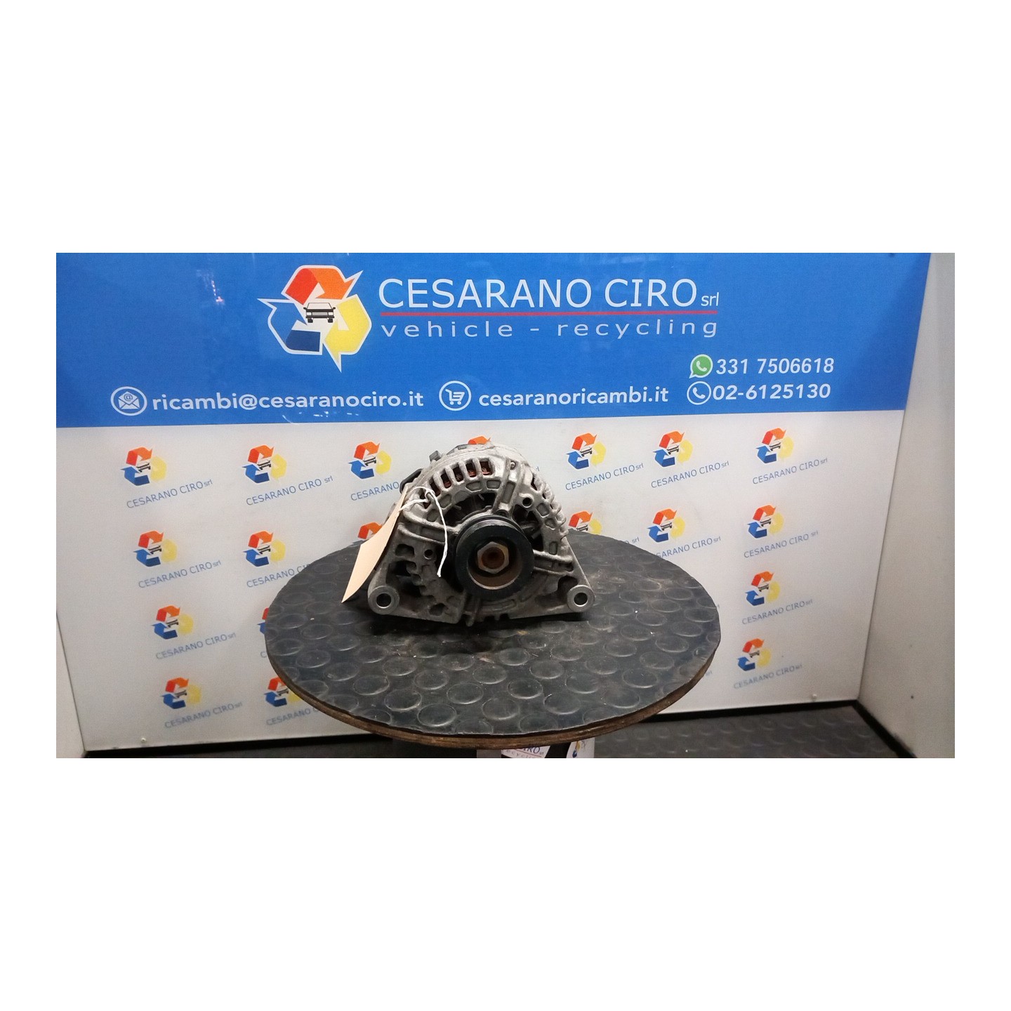 ALTERNATORE 100AMP 070 OPEL CORSA (S07) (07/06-02/11) Z12XEP 93190138