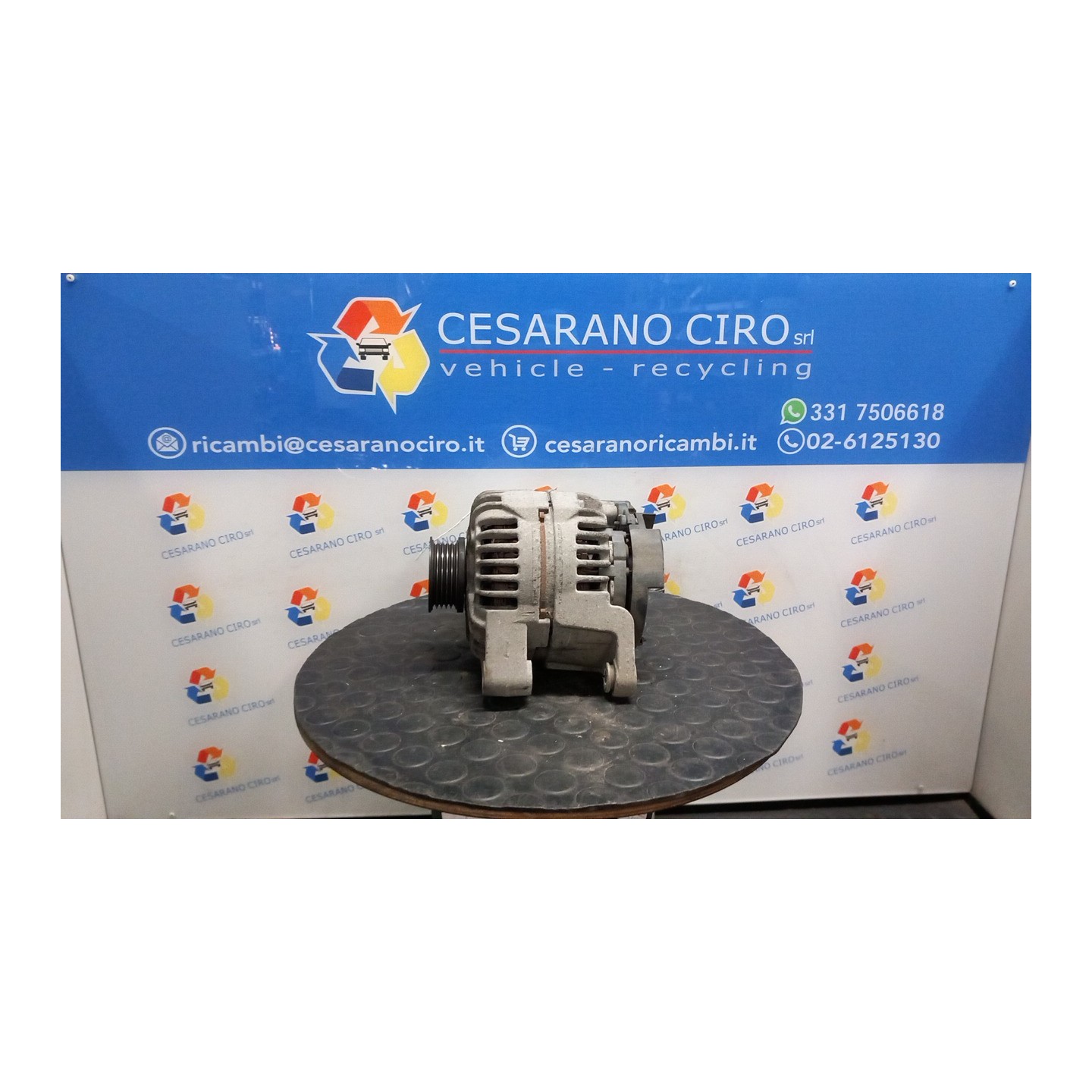 ALTERNATORE 100AMP 070 OPEL CORSA (S07) (07/06-02/11) Z12XEP 93190138