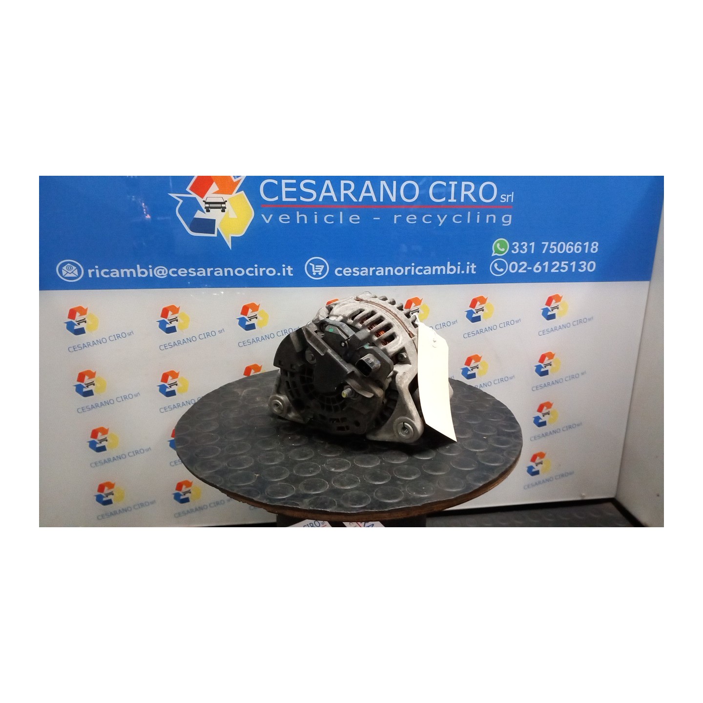 ALTERNATORE 100AMP 070 OPEL CORSA (S07) (07/06-02/11) Z12XEP 93190138