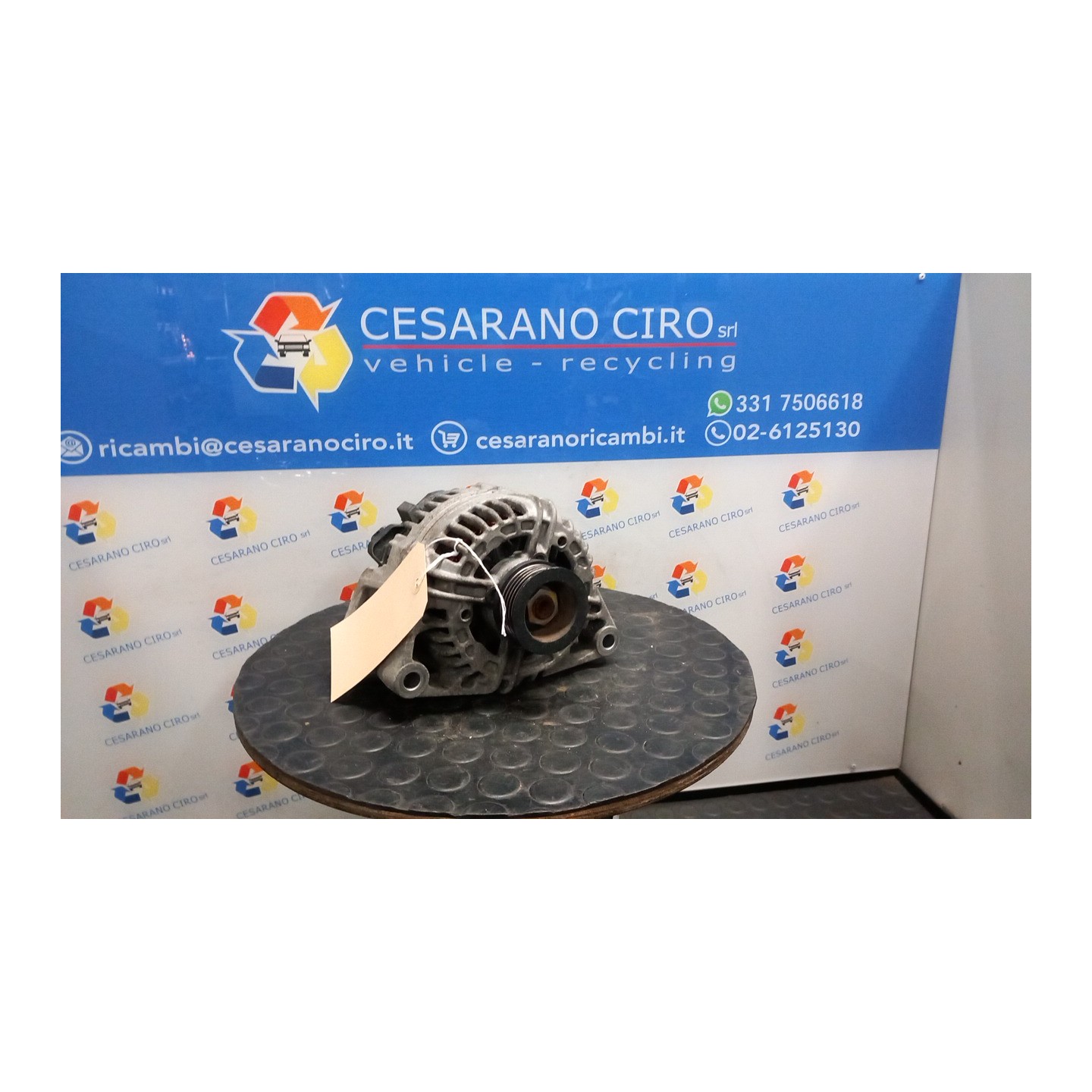 ALTERNATORE 100AMP 070 OPEL CORSA (S07) (07/06-02/11) Z12XEP 93190138