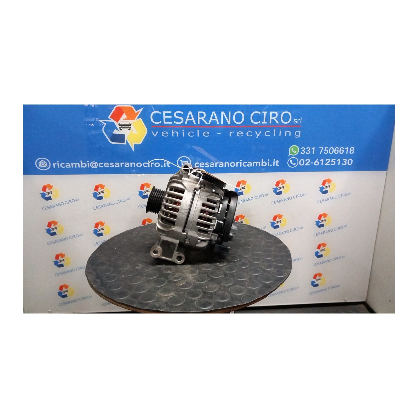 ALTERNATORE ROTAZIONE 110A 082 MINI MINI (R50/R53) (07/01-07/06) W10B16A 12317550997