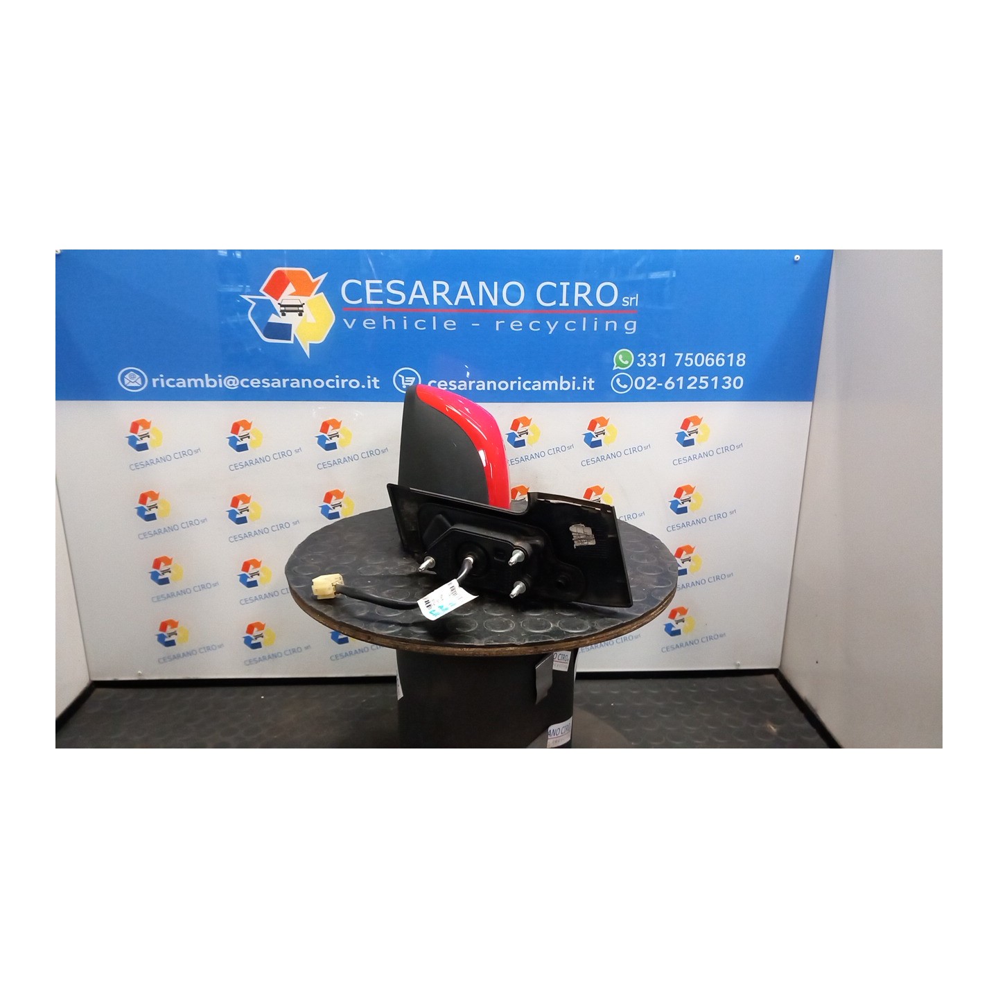 RETROVISORE EST. REGOLAZ. ELETTR. SX. 101 OPEL AGILA (H08) (01/08-) K10B 93193516