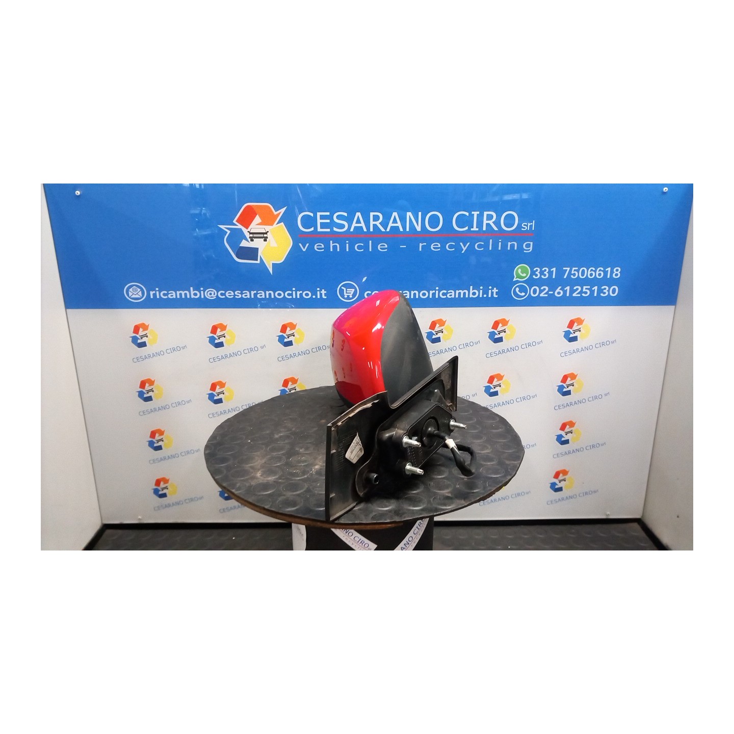 RETROVISORE EST. REGOLAZ. ELETTR. DX. 102 OPEL AGILA (H08) (01/08-) K10B 93196282