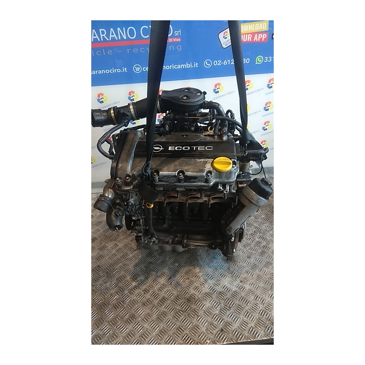 MOTORE COMPL. MTM 107 OPEL CORSA (S93) (01/93-09/00) X12XE 24416206