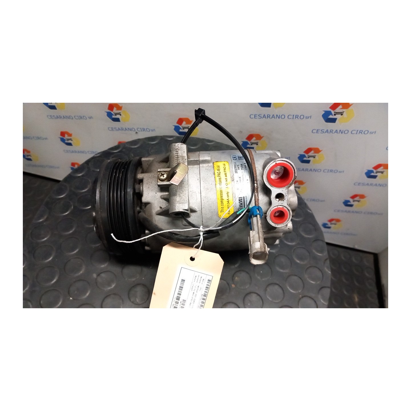 COMPRESSORE A/C 019 OPEL MERIVA (X03) (03/03-12/10) Z14XEP 9165714
