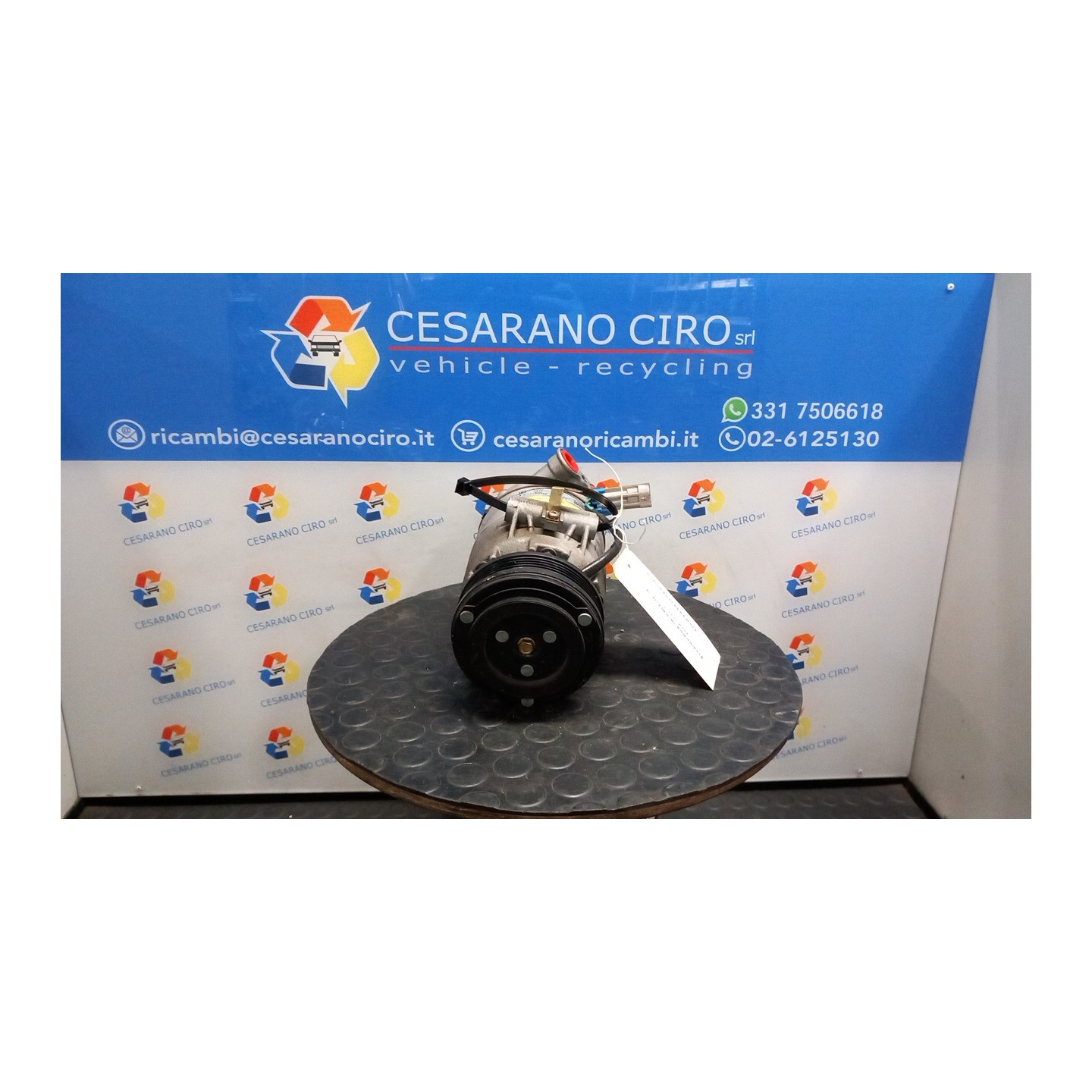 COMPRESSORE A/C 019 OPEL MERIVA (X03) (03/03-12/10) Z14XEP 9165714