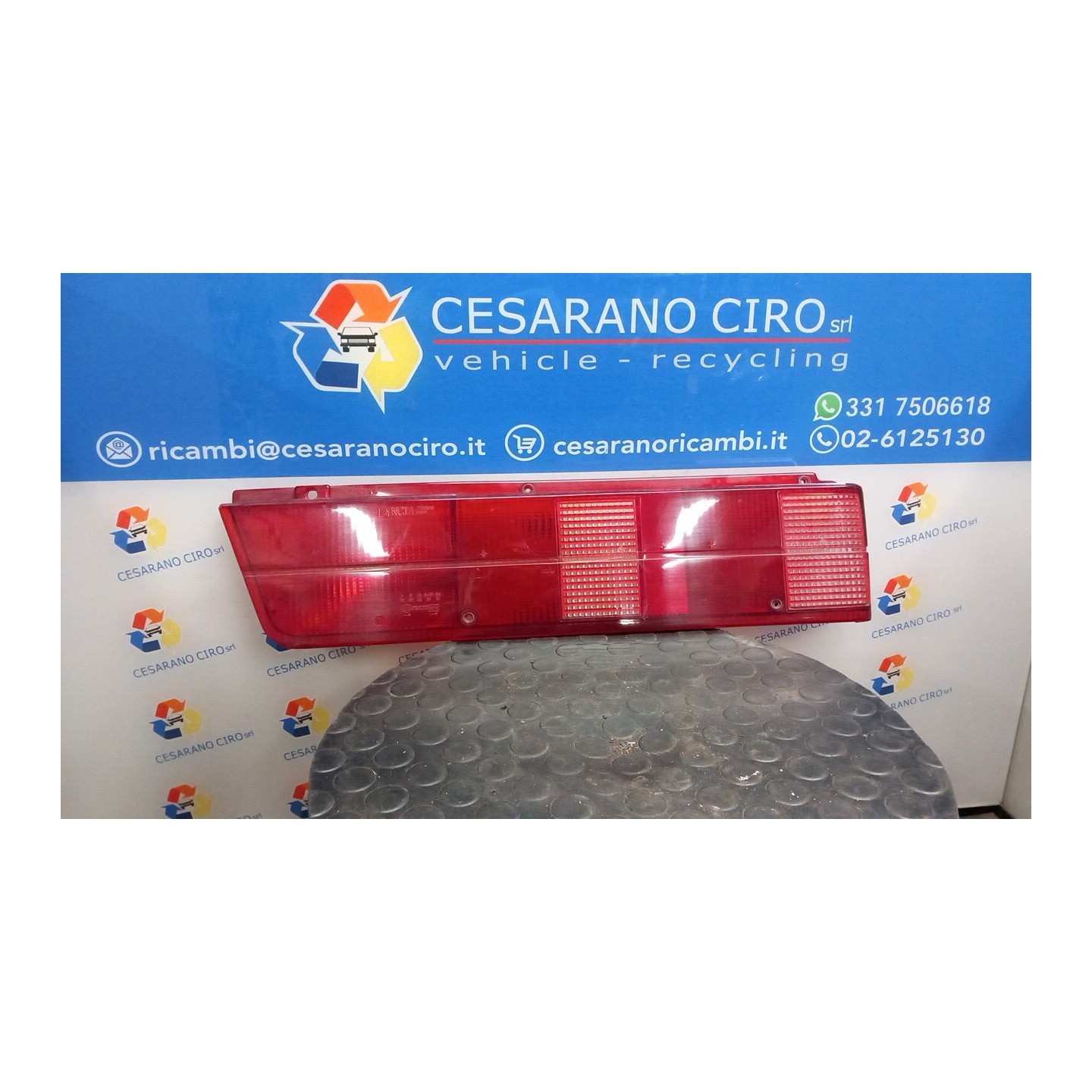 TRASPARENTE FANALE POST. DX 017 AUTOBIANCHI Y10  NB3518000035000174030277DX