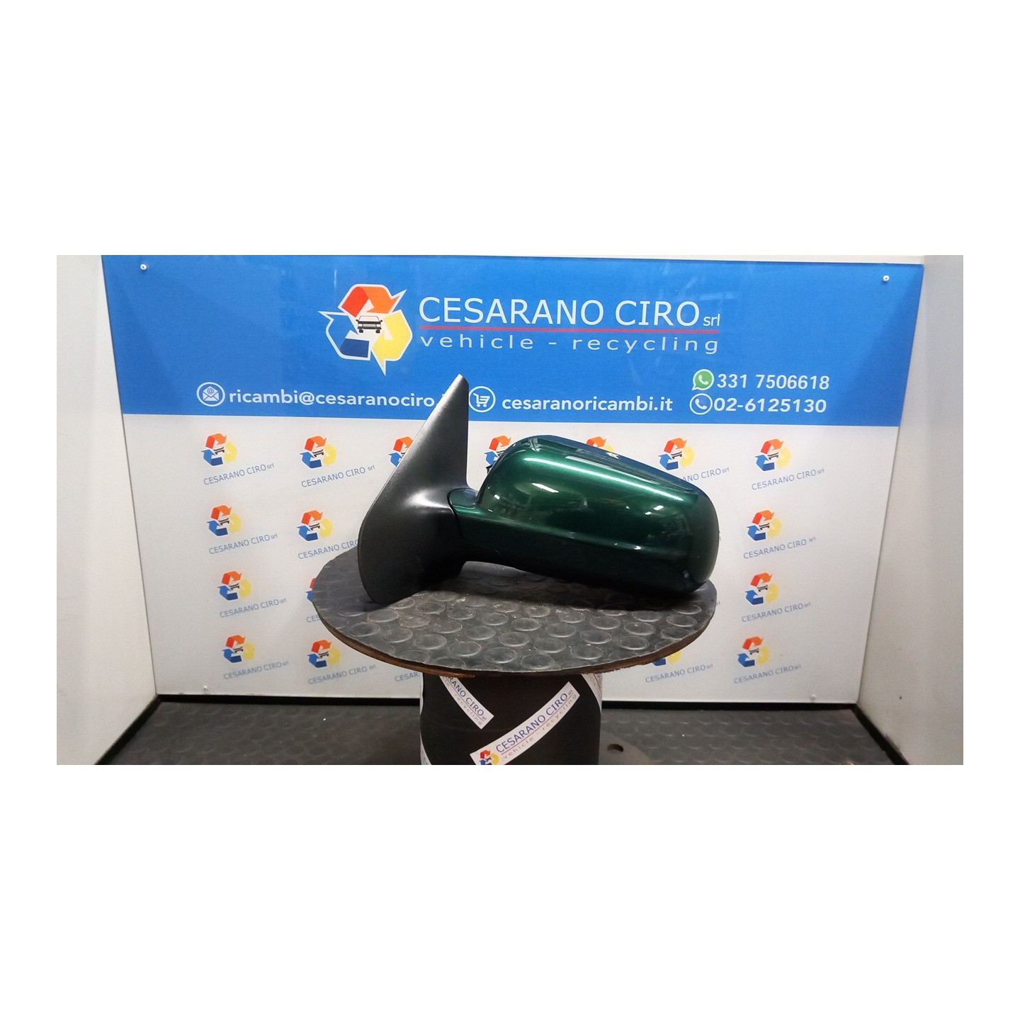RETROVISORE EST. REGOLAZ. ELETTR. TERMICO SX. 031 VOLKSWAGEN GOLF (1J) (09/97-03/06) AHW 1J1857507D01C