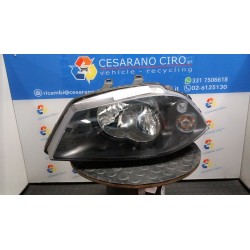 PROIETTORE COMPLETO DOPPIO ALOGENO SX. 040 SEAT IBIZA (6L) (12/01-08/09) AZQ 6L1941005M
