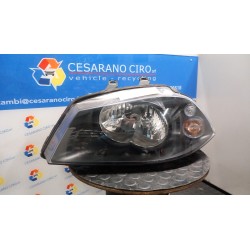 PROIETTORE COMPLETO DOPPIO ALOGENO SX. 040 SEAT IBIZA (6L) (12/01-08/09) AZQ 6L1941005M