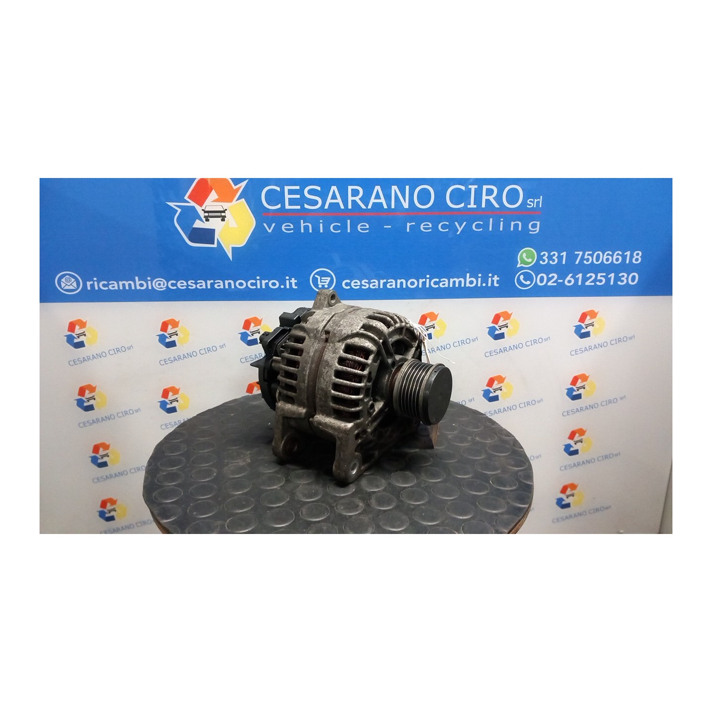 ALTERNATORE BOSCH 066 RENAULT TWINGO 2A SERIE (06/07-02/12) K9K17 231008578R