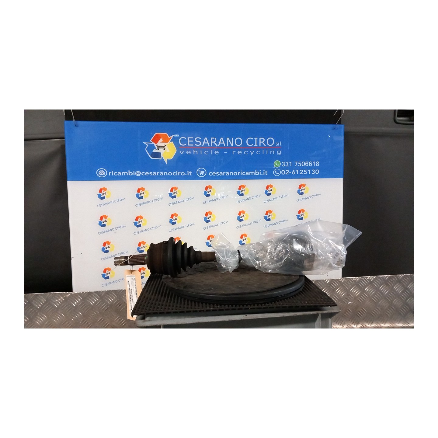 SEMIALBERO ANT. SX. 093 FIAT SEICENTO (1E) (02/98-07/05) 1170A1046 46477176