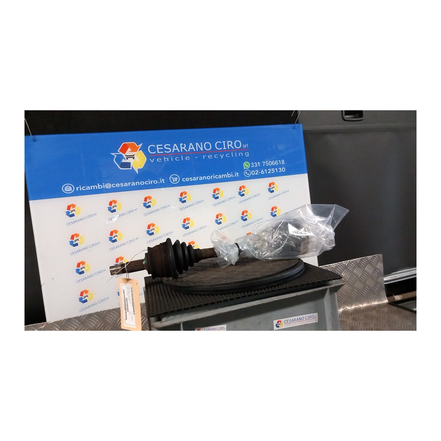 SEMIALBERO ANT. SX. 093 FIAT SEICENTO (1E) (02/98-07/05) 1170A1046 46477176